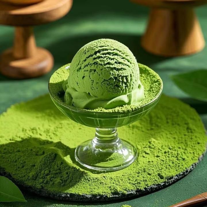 Orisen bulk matcha and tea powder solutions for Frozen Desserts